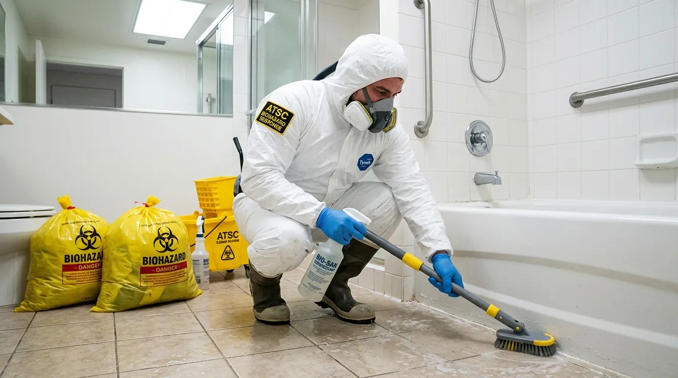 Decontamination equipment deployed for Blood Cleanup in Ludlow